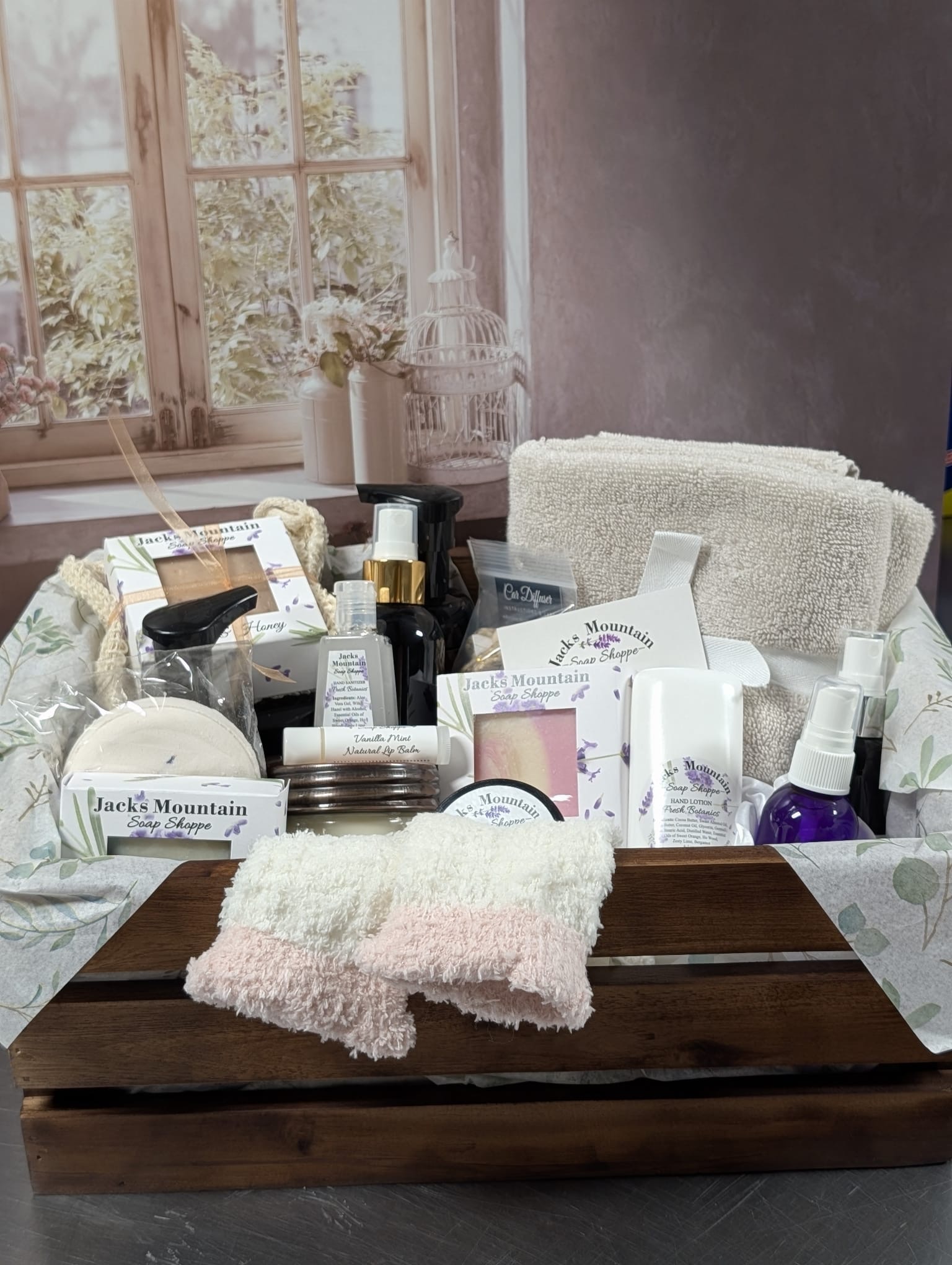 Jack’s Mountain Soap Basket