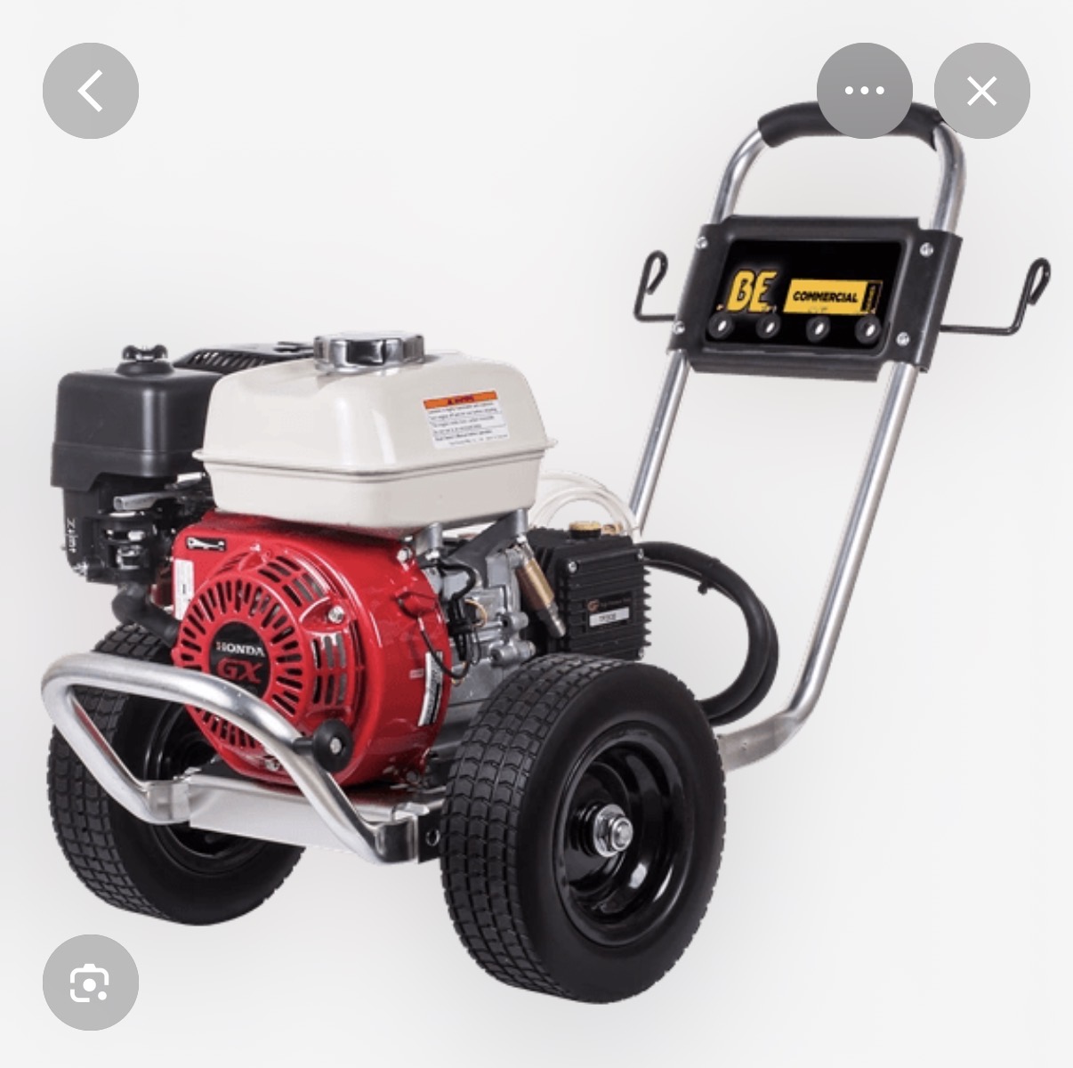 Honda pressure washer