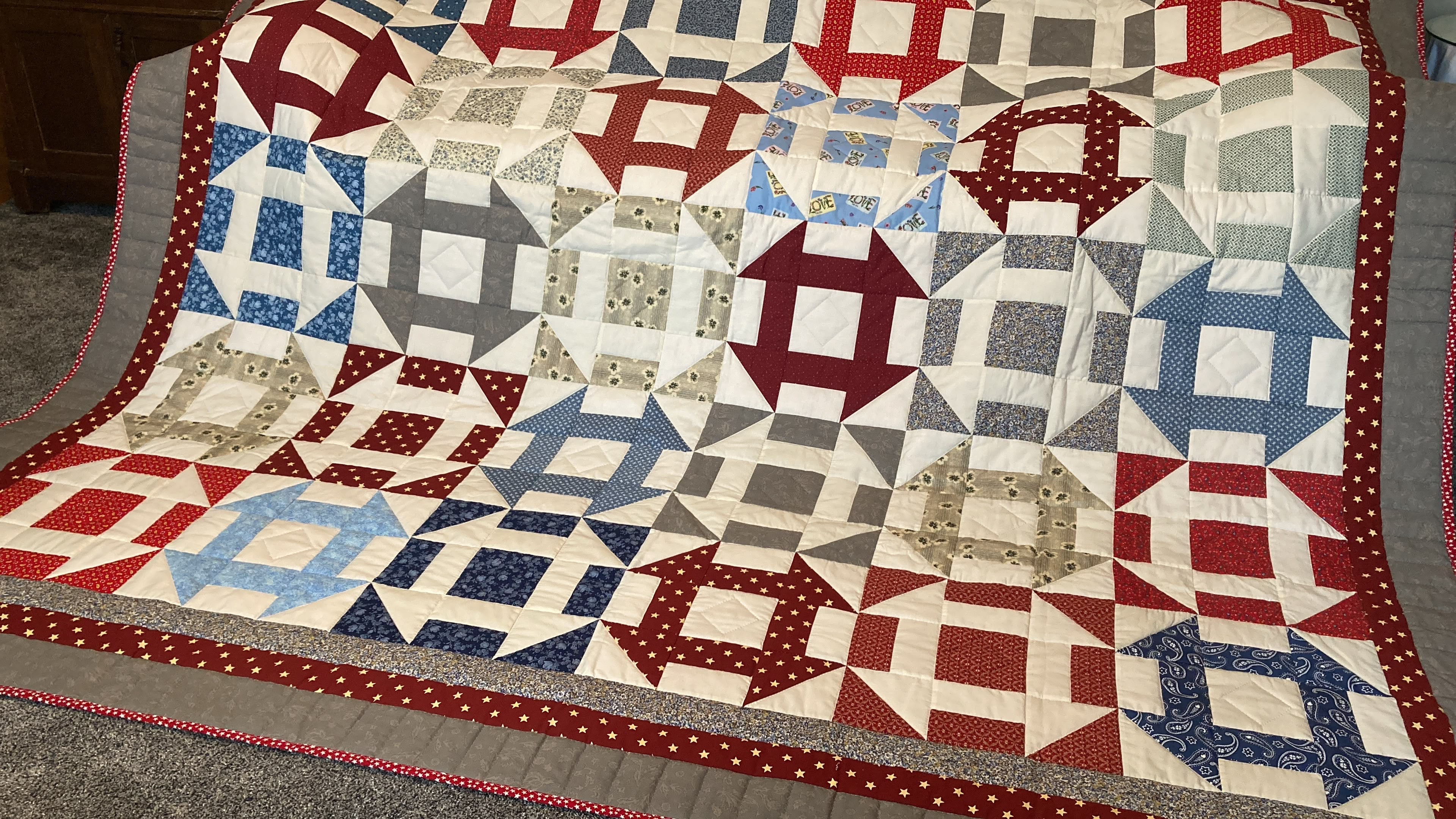Churn Dash Quilt