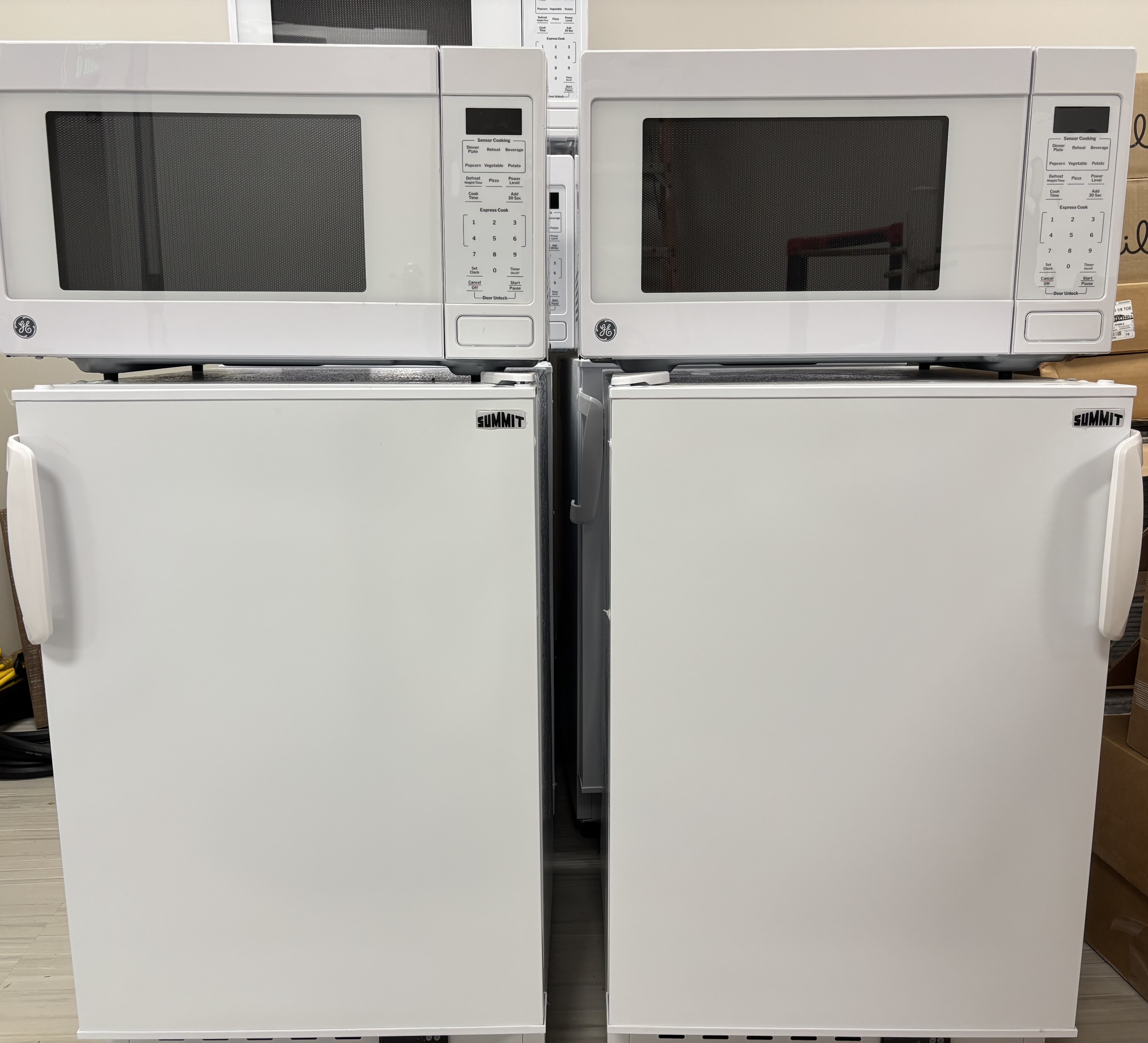Microwaves and Mini Fridges