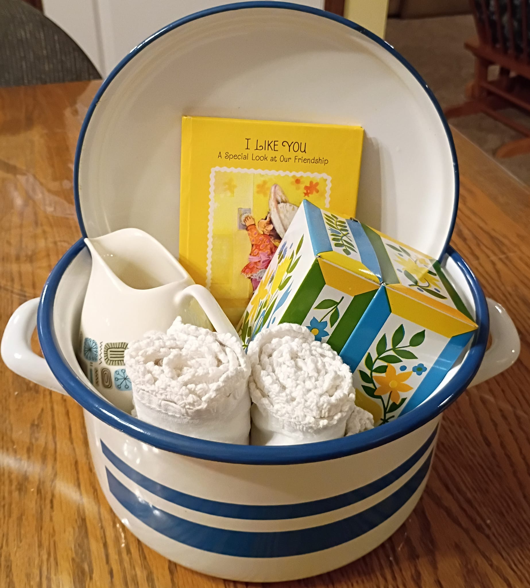 Vintage Gift Basket