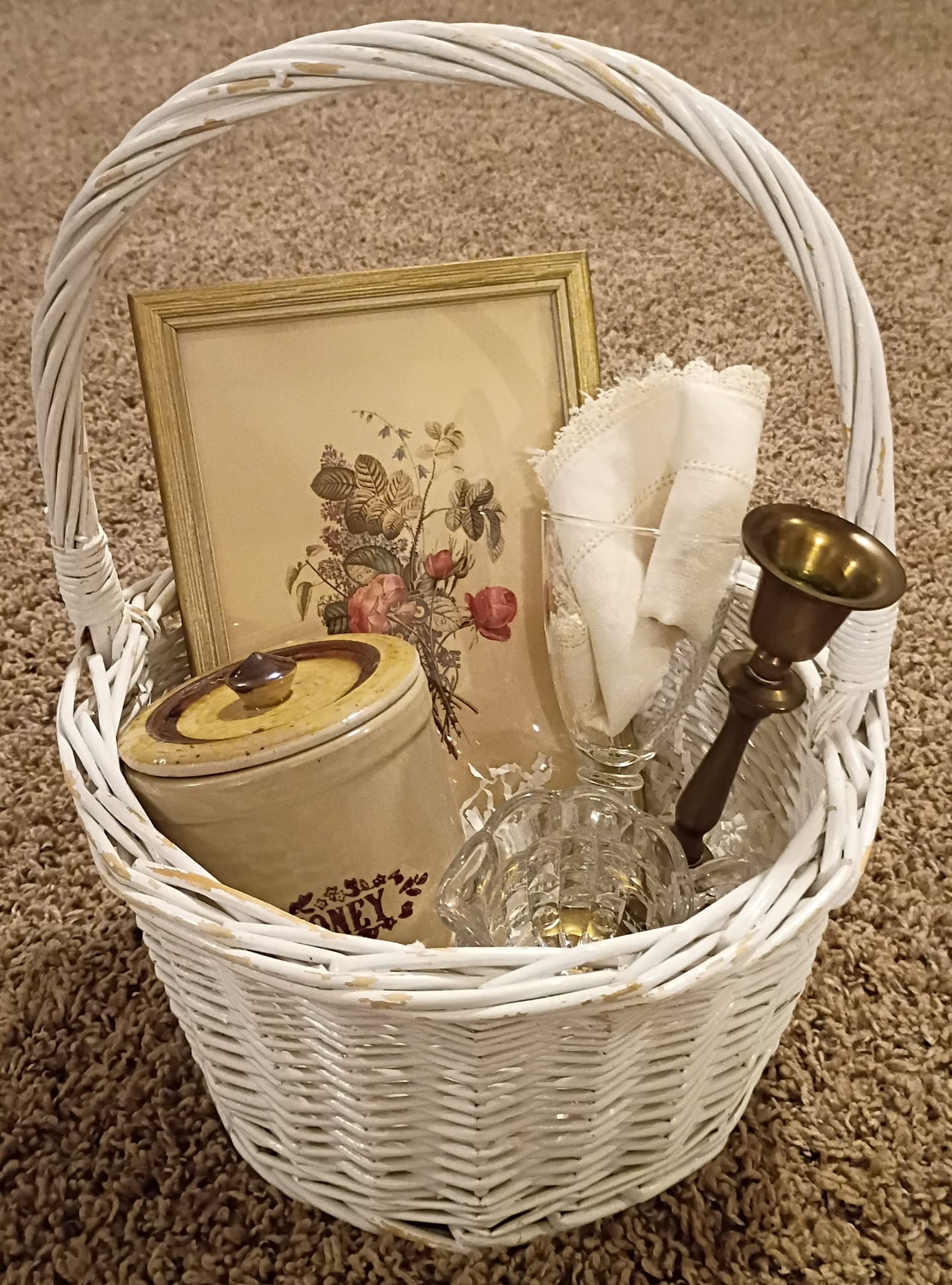 Vintage Gift Basket