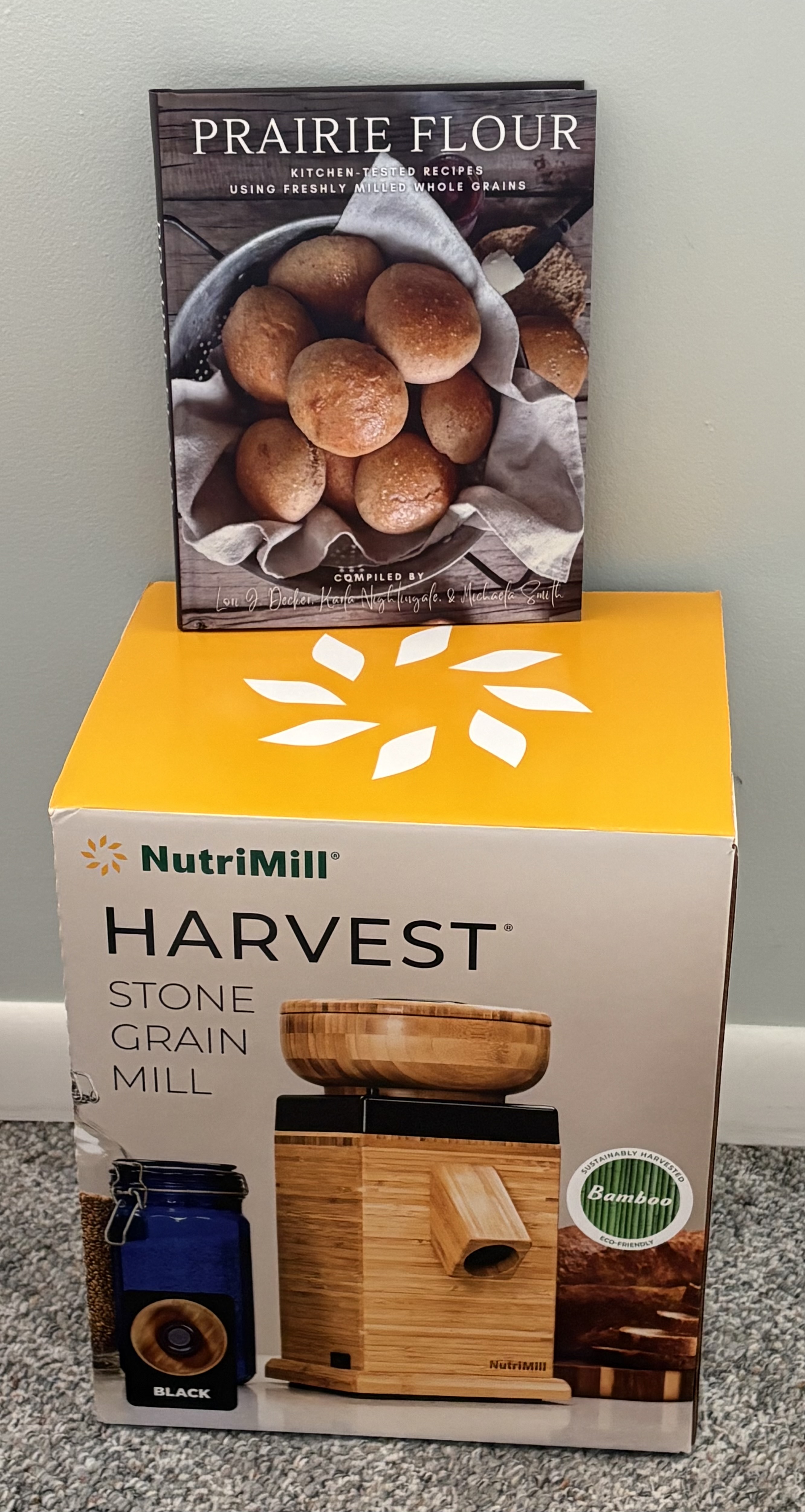 Grain Mill and Cookbook