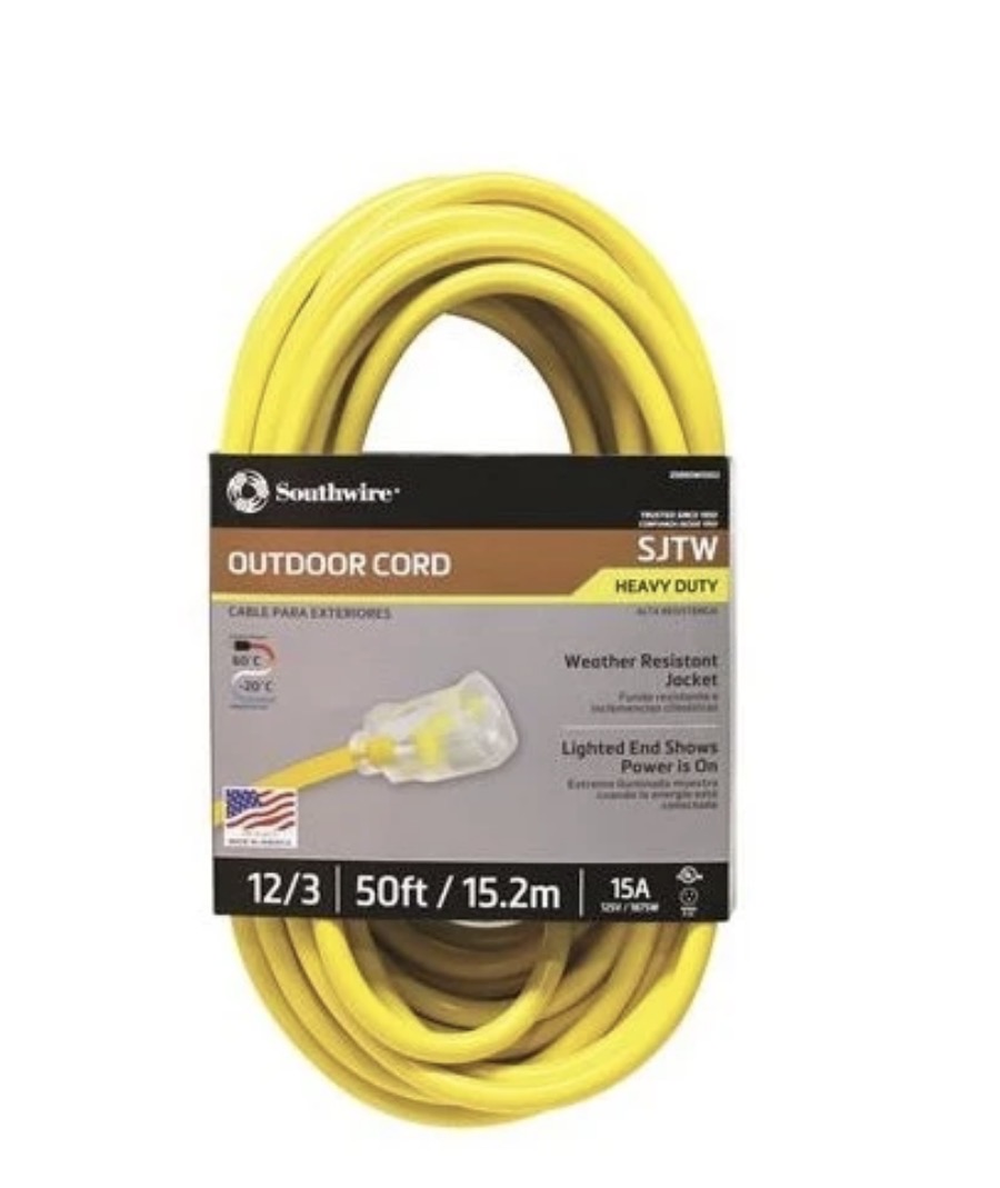 Southwire outdoor extension cord X2