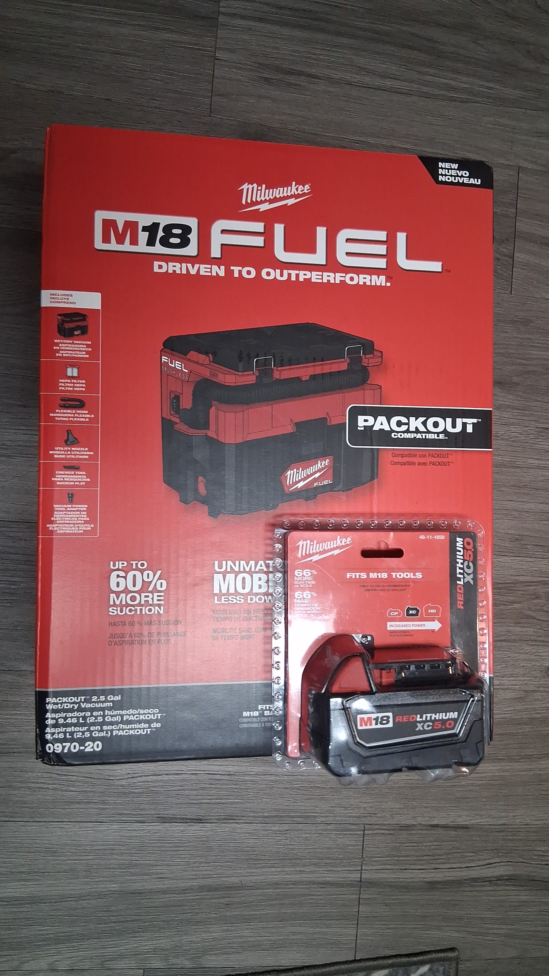 Milwaukee Packout Vacuum