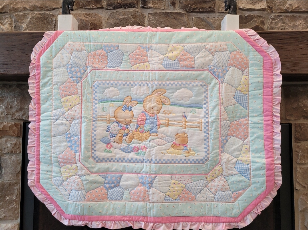 Teddy Bear's Picnic Baby Quilt