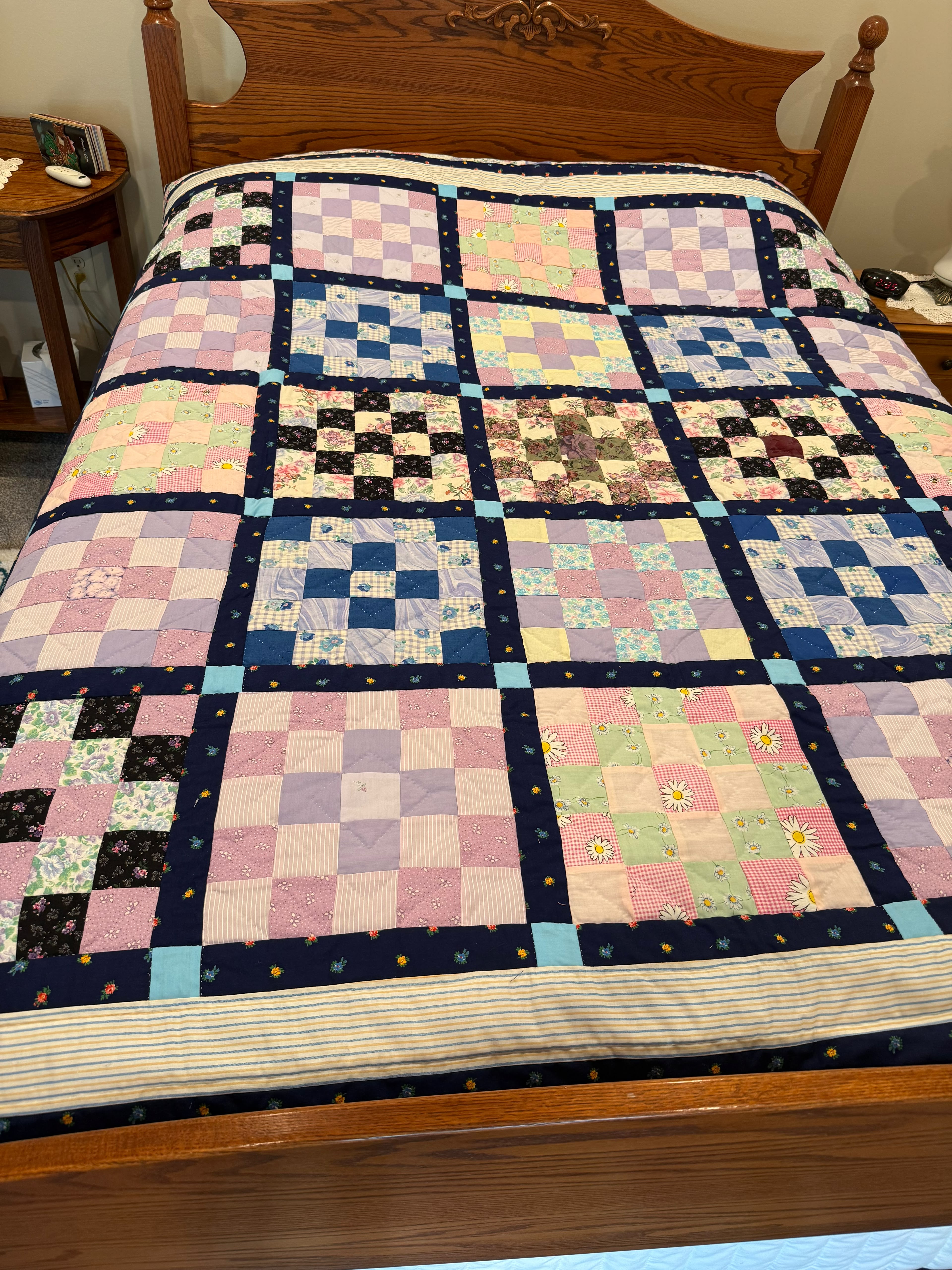 Queen Bed Quilt 