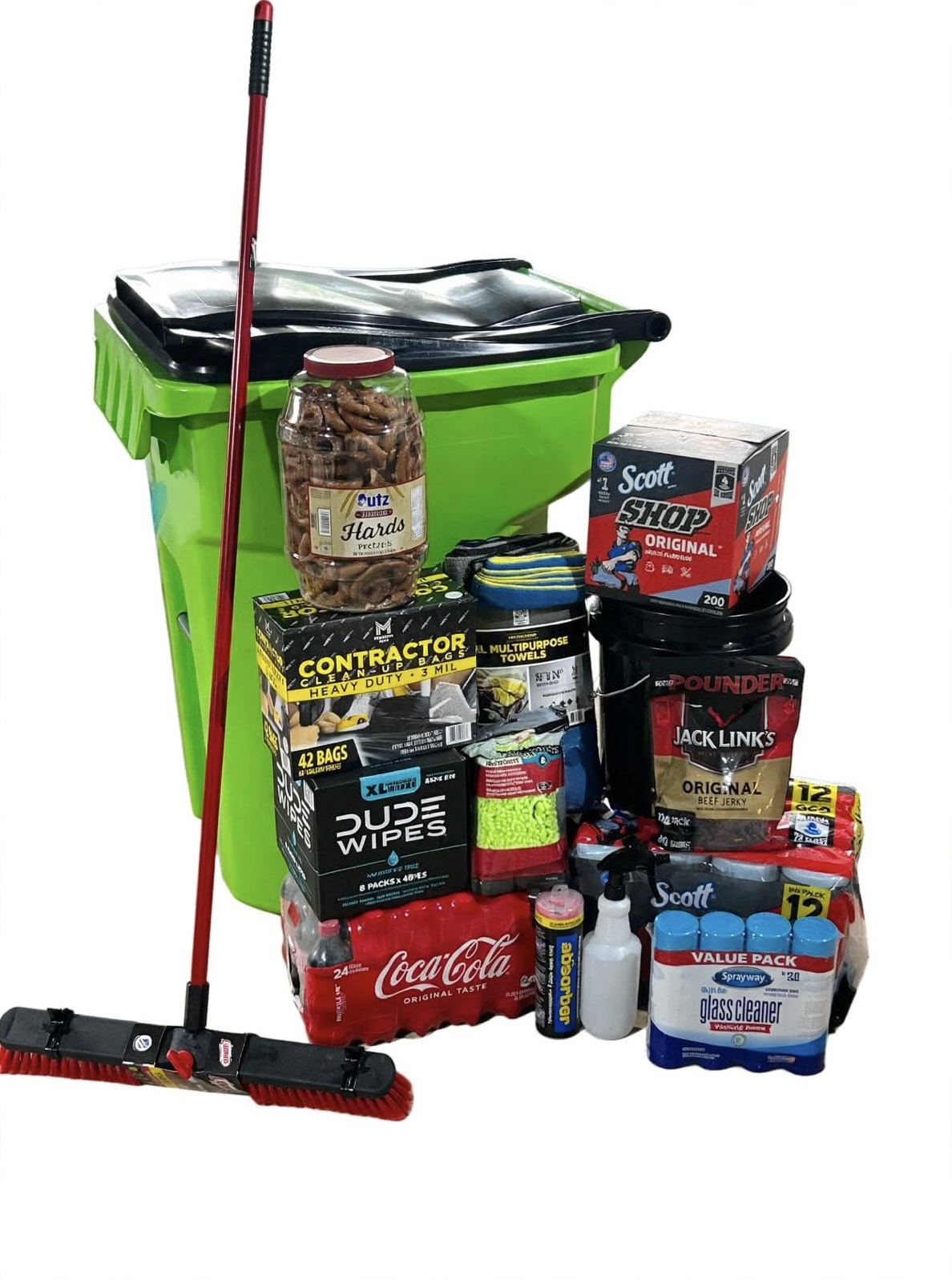 Goodies in a Garbage Can