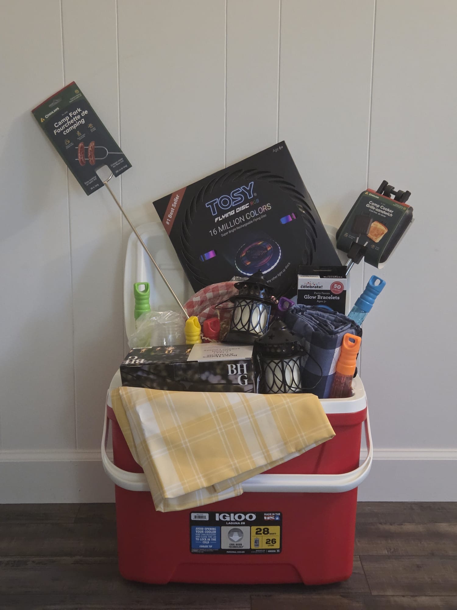 “Evening Picnic at the Park” Basket