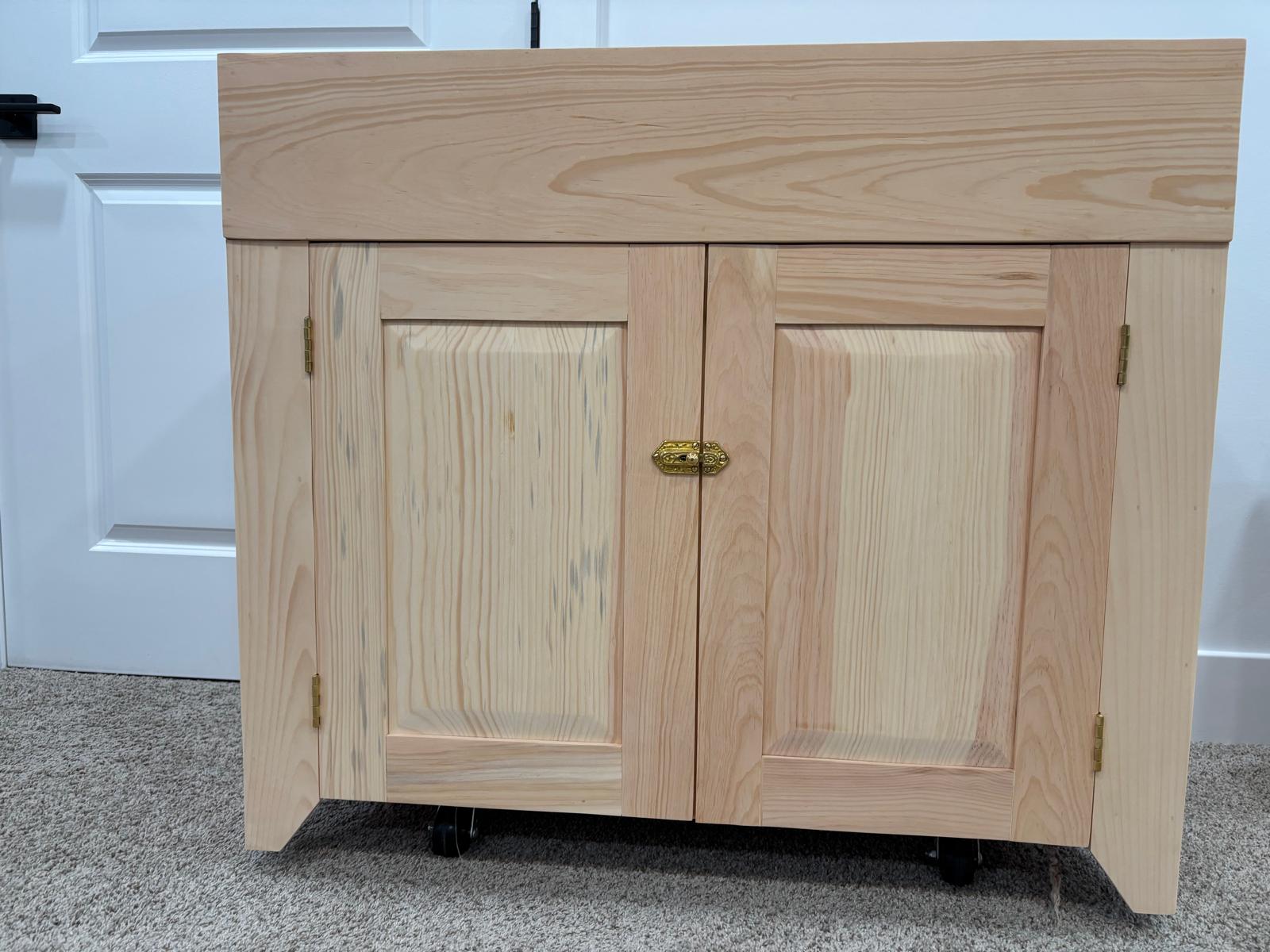 Dry Sink 16 3/4" Deep, 35 3/4' Wide, 30 3/4" Tall
